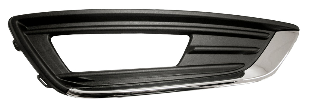 Griglia Destra Paraurti Anteriore-Nera-Con Sede Fendi-Con Modanatura Cromata Per Ford Focus (FD4302133)