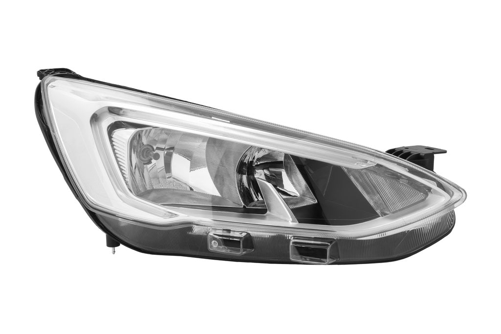 Proiettore Destro H7+h1-Elettrico-Con Motore-Con Luce Diurna-Cromato-Led Per Ford Focus (FD4324913AQ)