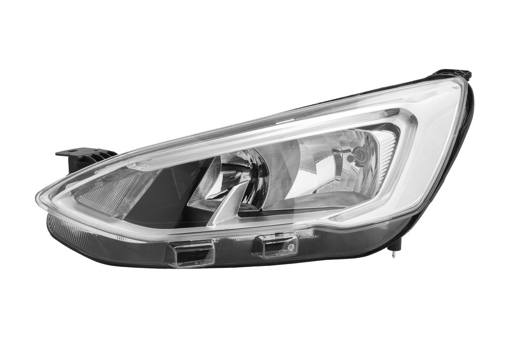Proiettore Sinistro H7+h1-Elettrico-Con Motore-Con Luce Diurna-Cromato-Led Per Ford Focus (FD4324914AQ)