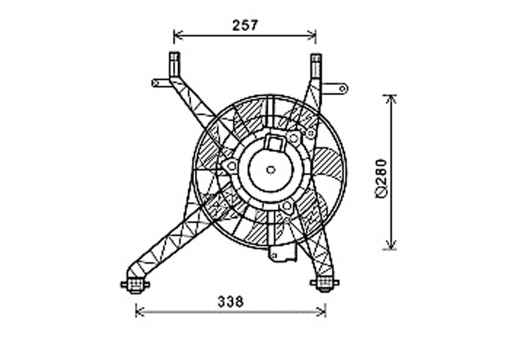 Ventola Per Ford B-Max (FD602F002)