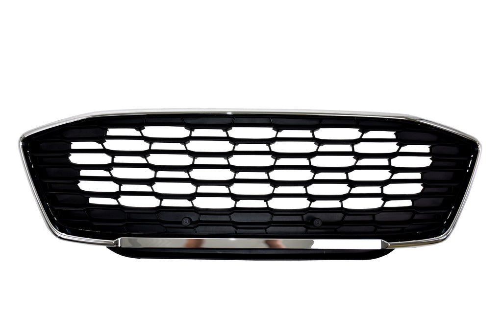 Griglia Radiatore-Nera-Con Cornice Cromata Per Ford Puma (FD6202011)