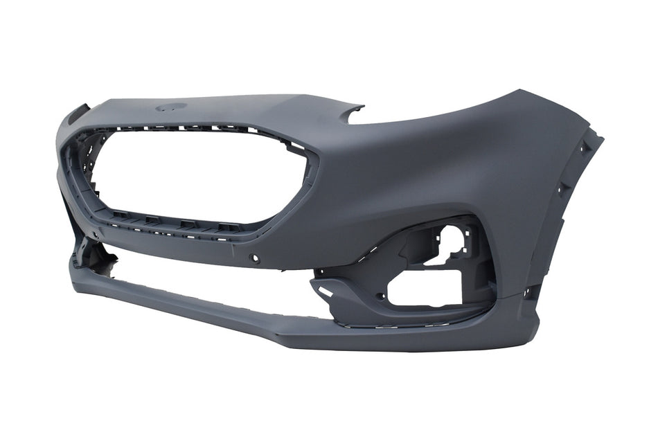 Paraurti Anteriore-Con Primer-Con Tappo Coprigancio-Con Fori Pdc+supporti-Con Tracce Park Assist Per Ford Puma St-Line (FD6211021)