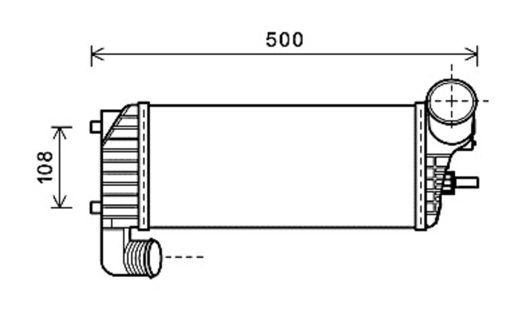 Intercooler Per Ford C-Max (FD719N004)
