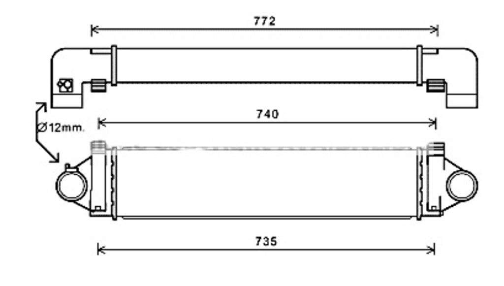 Intercooler Per Ford S-Max (FD730N002)