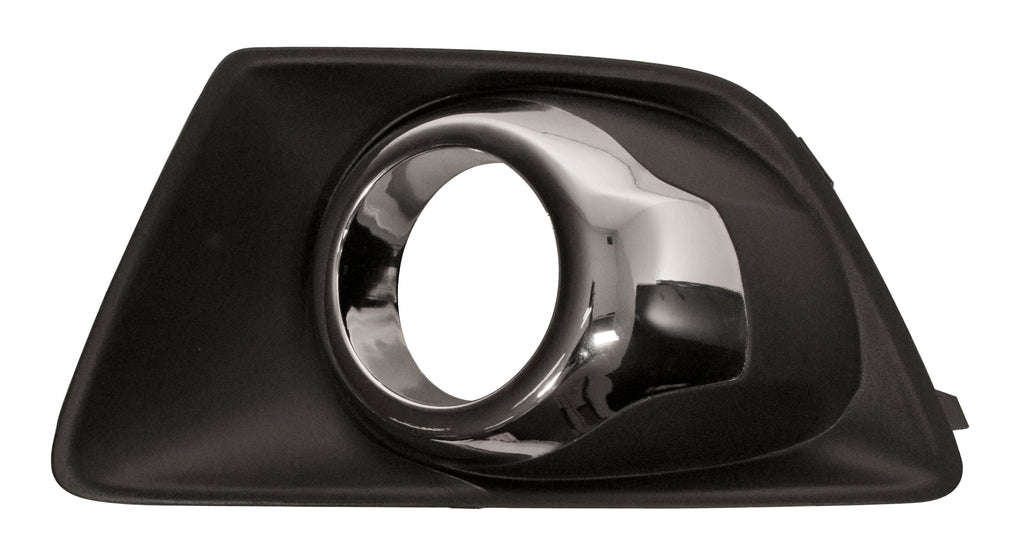 Griglia Sinistra Paraurti Anteriore-Nera-Goffrata-Con Sede Fendi-Con Cornice Cromata Per Ford Ecosport (FD7502134)