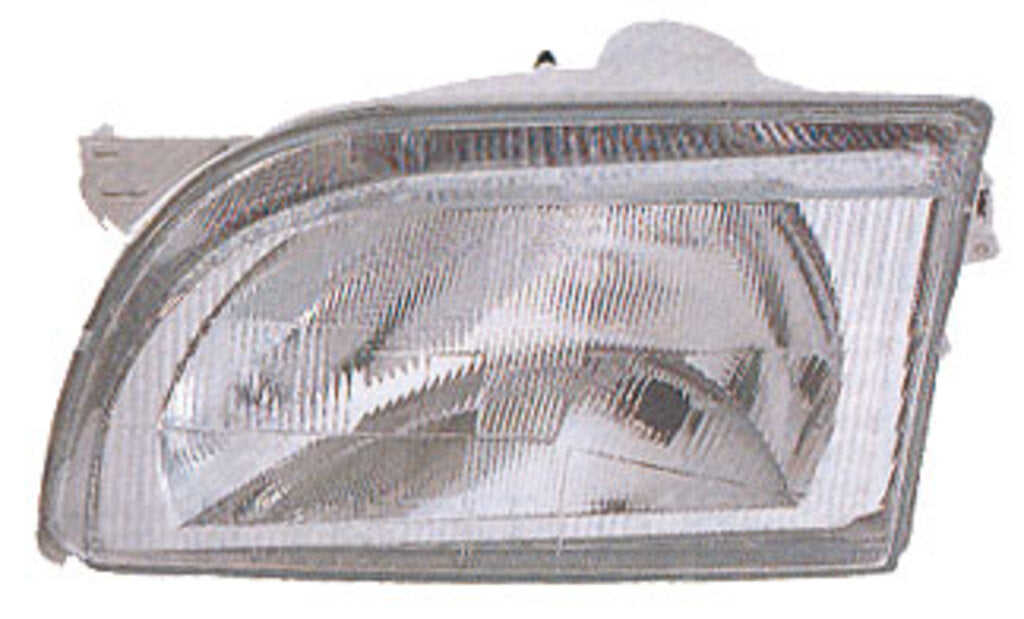 Proiettore Sinistro H4-Manuale-Vetro Policarbonato Per Ford Transit Mk Iv (FD9064604)