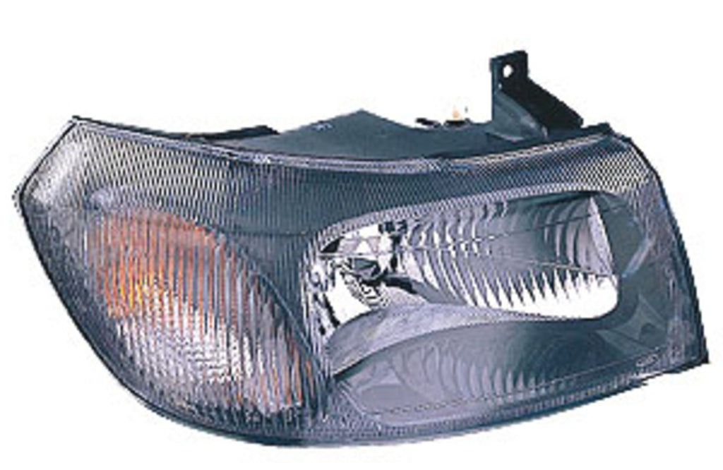 Proiettore Destro H4-Elettrico-Senza Motore-Nero Mod. > 03 Per Ford Transit Mk Vi (FD9104813)