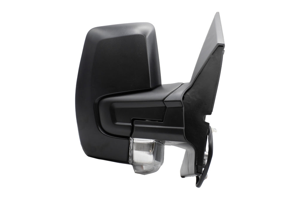 Retrovisore Destro-Elettrico-Nero-Termico-Con Fanale-Convesso Per Ford Transit/tourneo - Custom (ttf) (FD9147213)