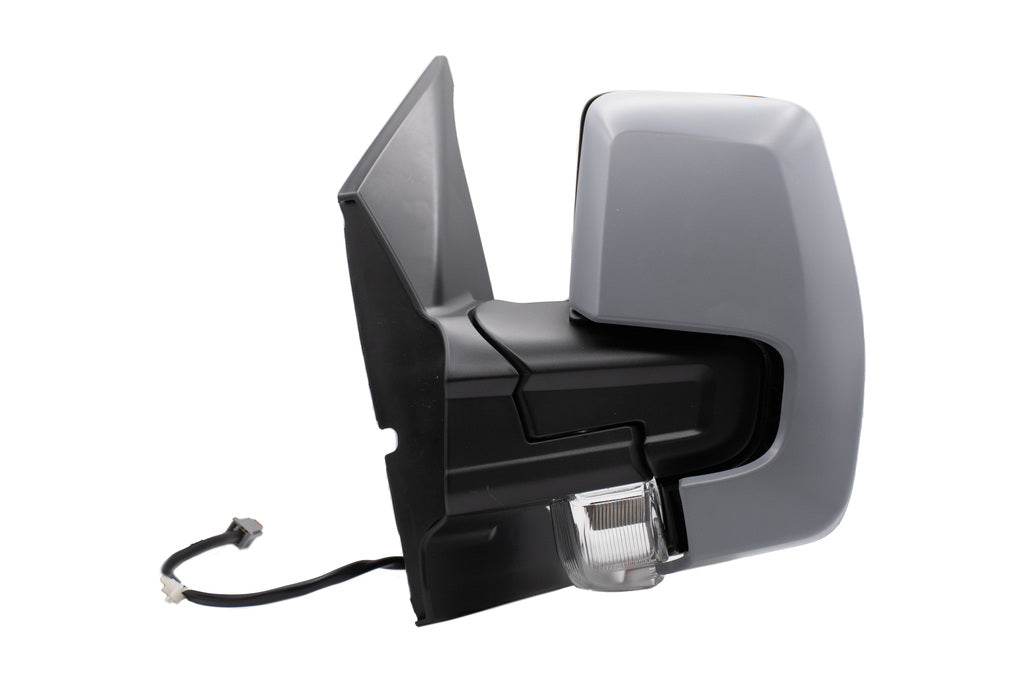 Retrovisore Sinistro-Elettrico-Termico-Con Primer-Con Fanale-Chiudibile-Convesso Per Ford Transit/tourneo - Custom (ttf) (FD9147334)