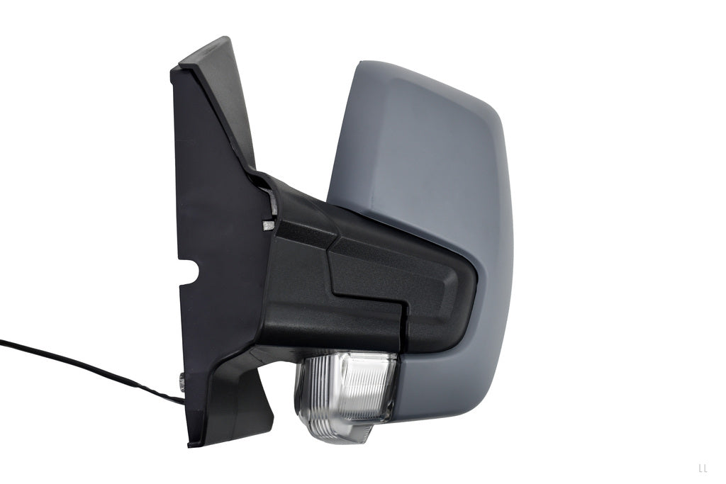 Retrovisore Sinistro-Elettrico-Con Primer-Termico-Chiudibile-Con Fanale-Con Blis-Convesso-10 Pins Per Ford Transit/tourneo - Custom (ttf) (FD9167374)