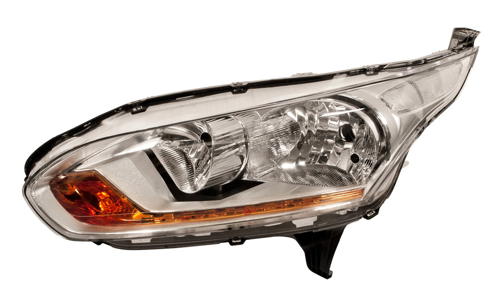 Proiettore Sinistro H7+h15-Elettrico-Con Motore-Cromato Per Ford Transit/tourneo Connect (chc) (FD9364904)