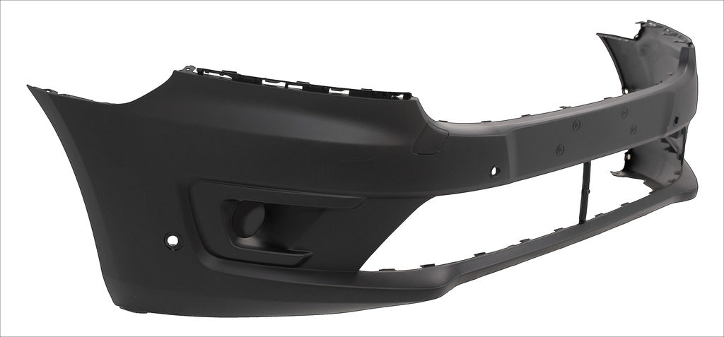 Paraurti Anteriore-Nero-Goffrato-Con Tappo Copri Gancio-Con Fori Pdc+supporti-Con Tracce Park Assist Per Ford Transit/tourneo Connect (chc) (FD9381011)