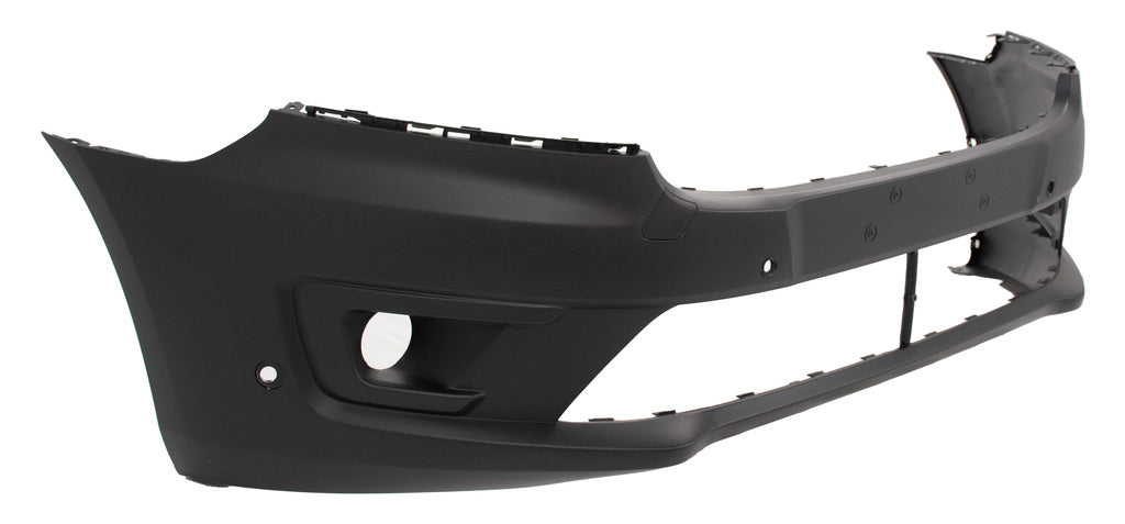Paraurti Anteriore-Nero-Goffrato-Con Tappo Coprigancio-Con Sede Fendi-Con Fori Pdc+supporti-Con Tracce Park Assist Per Ford Transit/tourneo Connect (chc) (FD9381020)