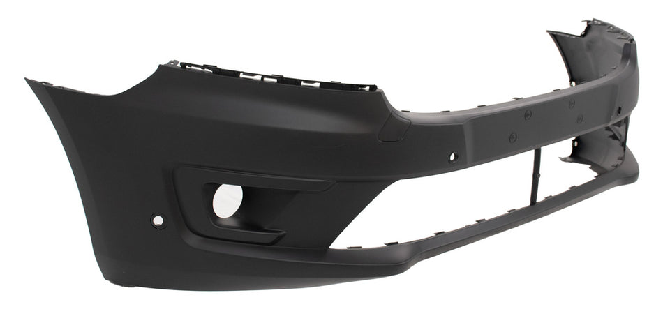 Paraurti Anteriore-Nero-Goffrato-Con Tappo Coprigancio-Con Sede Fendi-Con Fori Pdc+supporti-Con Tracce Park Assist Per Ford Transit/tourneo Connect (chc) (FD9381020)