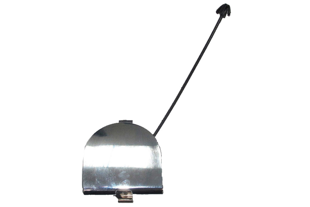 Tappo Copri Gancio Traino Paraurti Posteriore-Cromato Per Fiat 500 (FT0301287)