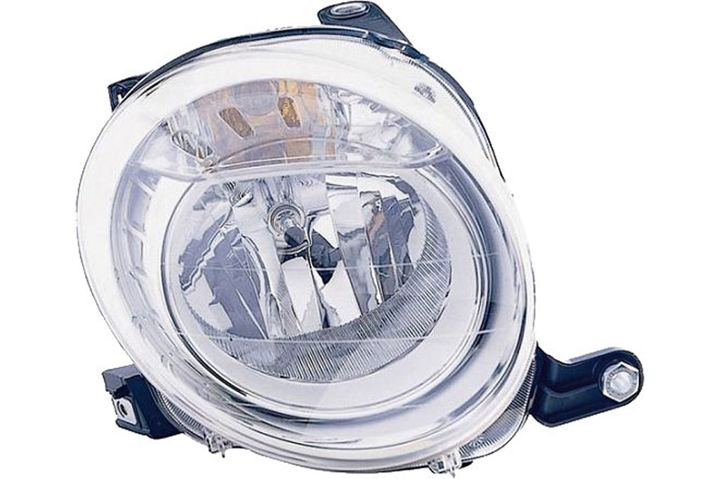 Proiettore Destro H7-Elettrico-Con Motore Per Fiat 500 (FT0304803)