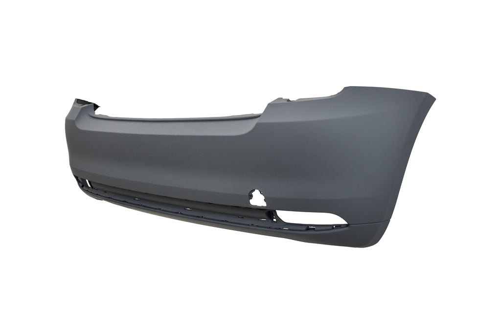 Paraurti Posteriore-Con Primer-Con 3 Tracce Pdc-Con Fori Modanatura Per Fiat 500 (FT0321051)