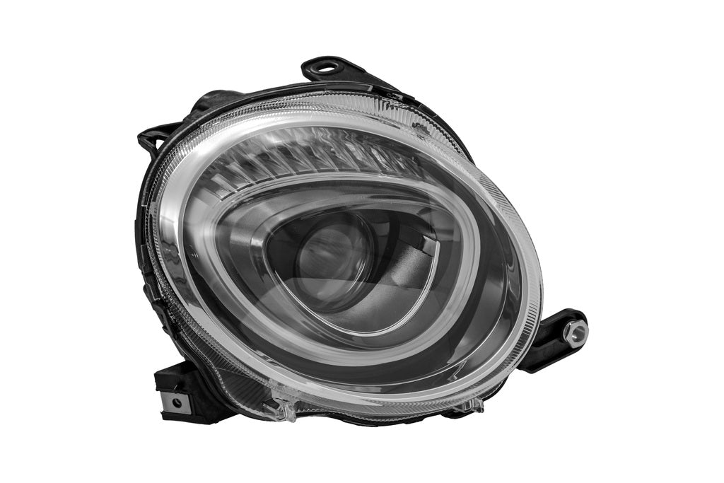 Proiettore Destro H7-Elettrico-Con Motore Per Fiat 500 (FT0324803)