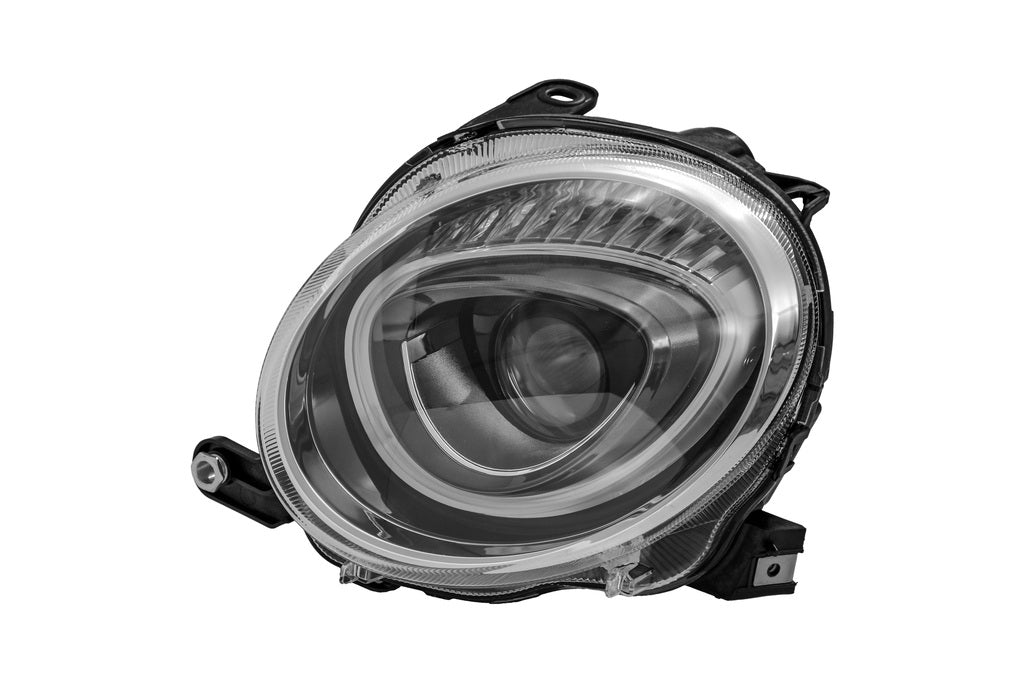 Proiettore Sinistro H7-Elettrico-Con Motore Per Fiat 500 (FT0324804)