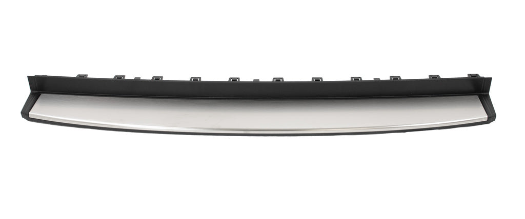 Modanatura Paraurti Posteriore-Centrale-Nera-Goffrata Per Fiat 500 L (FT0401255)