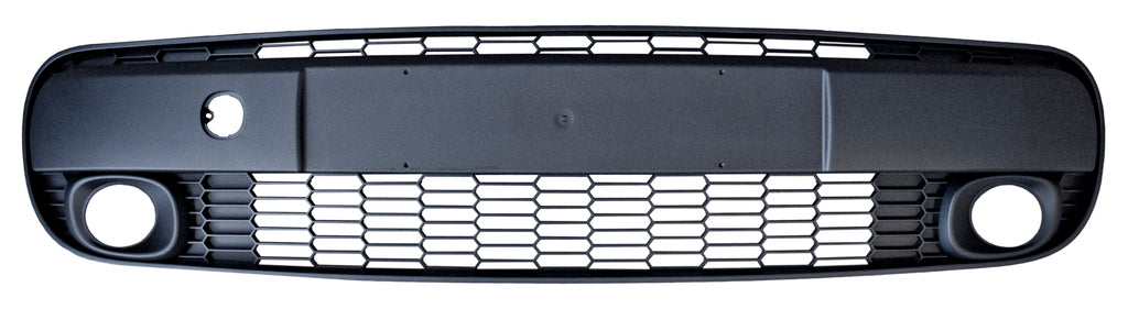 Griglia Paraurti Anteriore-Centrale-Nera-Con Sede Fendi Per Fiat 500 L (FT0402130)