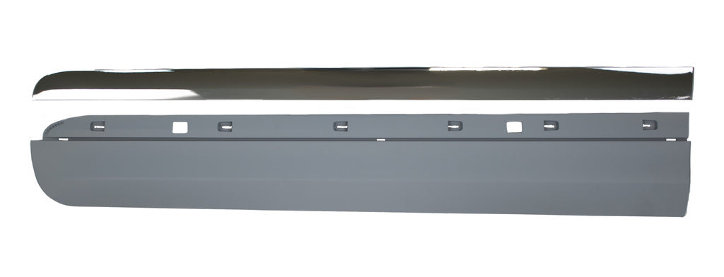 Modanatura Porta Anteriore Sinistra-Con Primer-Con Profilo Cromato Per Fiat 500 L (FT0441404)