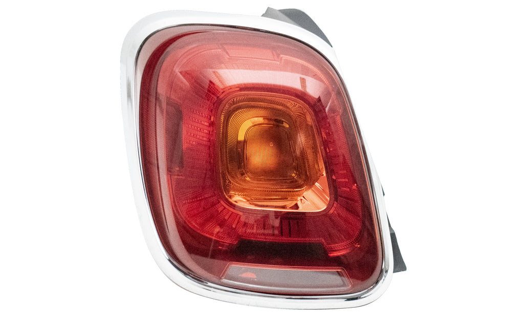 Fanale Posteriore Sinistro-Senza Portalampada-Bordo Cromato Per Fiat 500x (FT0604154)