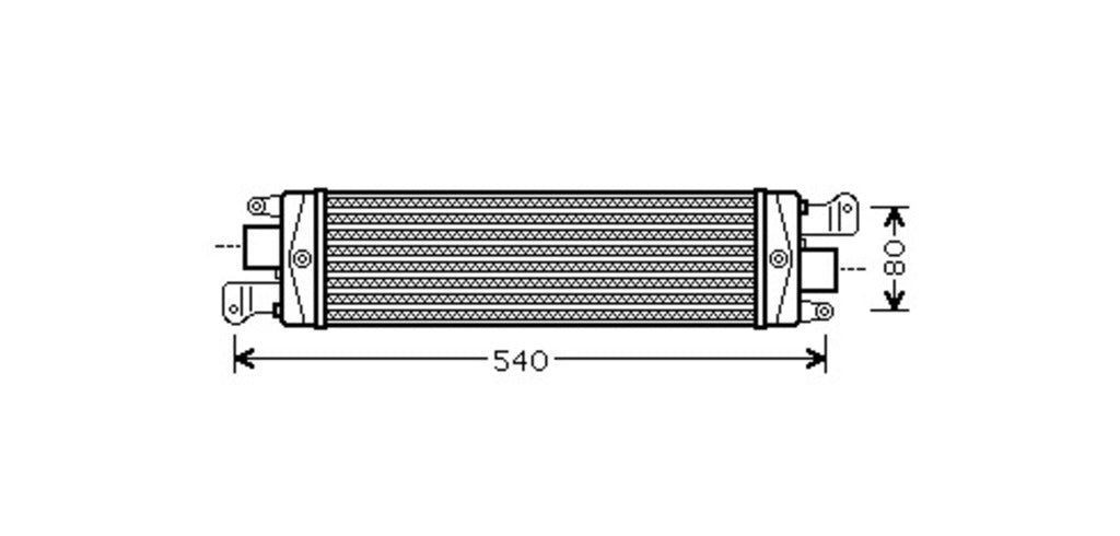 Intercooler Per Fiat Palio (FT113N001)
