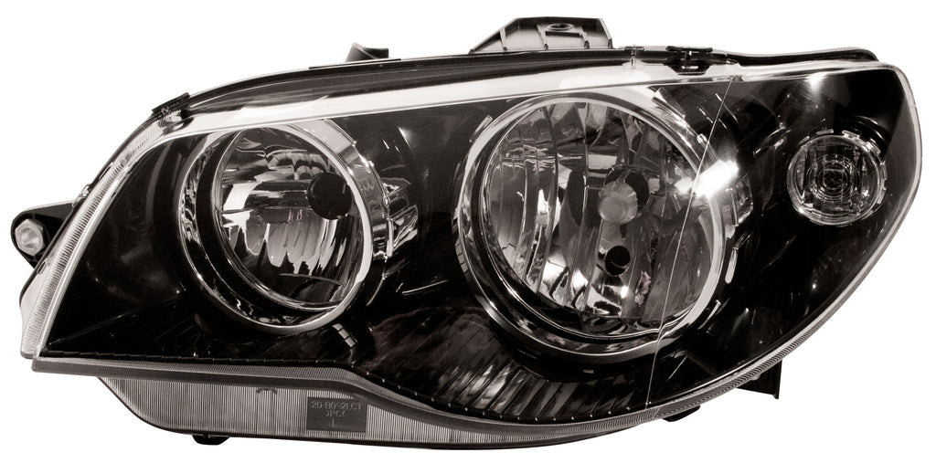 Proiettore Sinistro H7+h7-Elettrico-Con Motore-Nero Per Fiat Palio - Albea - Strada Pick Up (FT1144914)