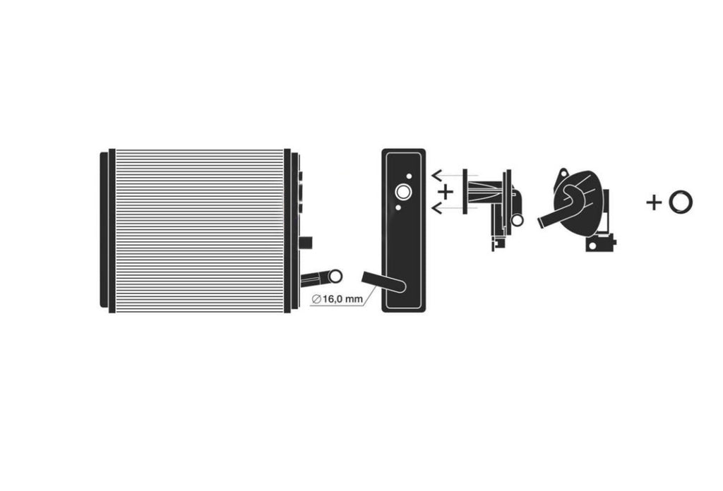 Riscaldatore Per Fiat Panda (FT119H001)