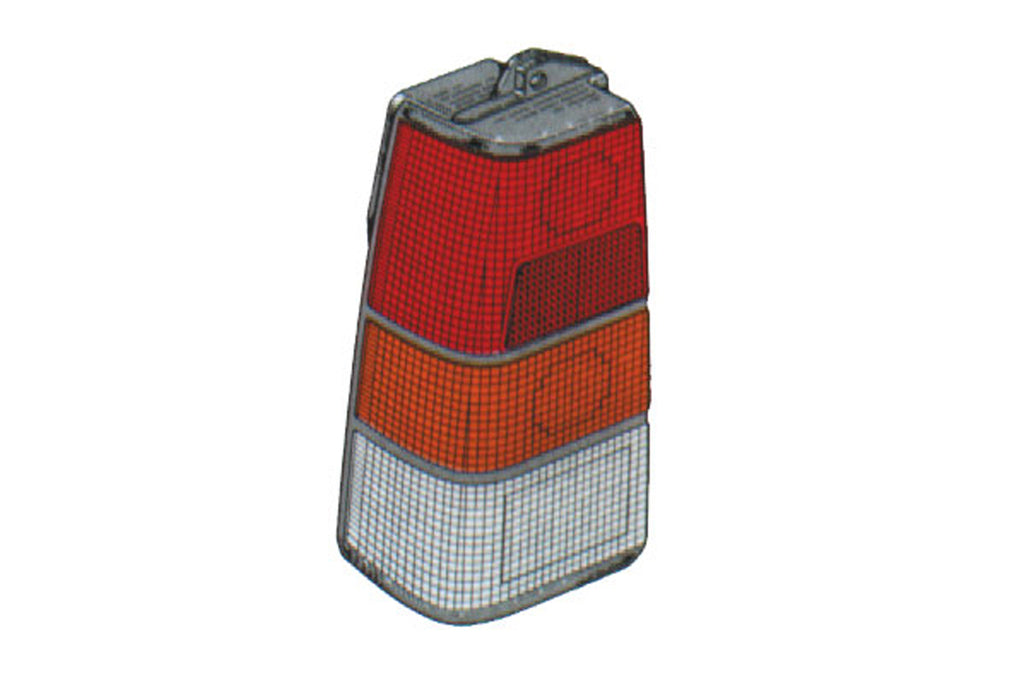 Fanale Posteriore Destro-Con Portalampada Per Fiat Panda (FT1214053)
