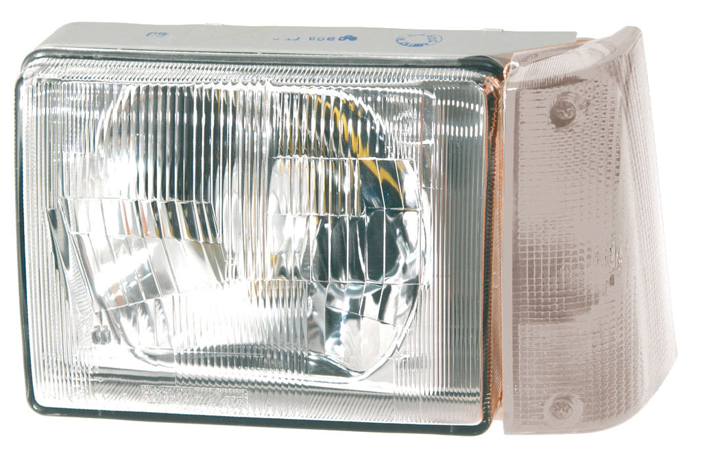 Proiettore Asimmetrico Destro H5-Manuale-Con Fanale Bianco Per Fiat Panda (FT1214613)
