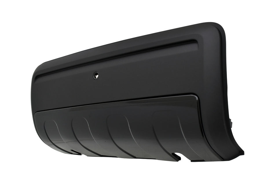 Modanatura Paraurti Posteriore-Centrale-Nera-Lucida-Con Fori Pdc+supporti Per Fiat Panda Trekking - Climbing 4x4 (FT1252176)
