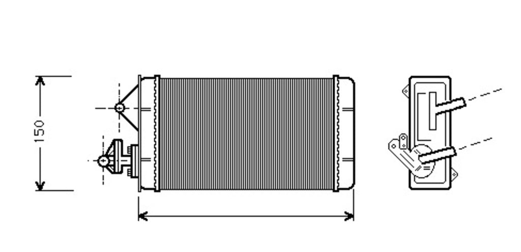 Riscaldatore Per Fiat Uno (FT127H001)
