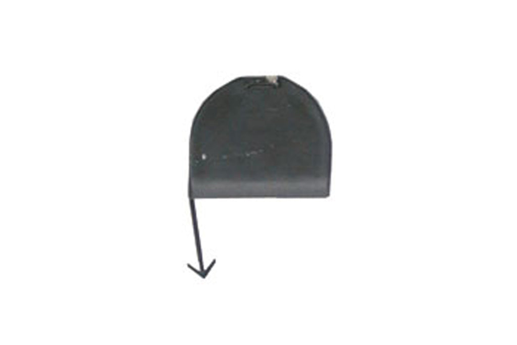Tappo Copri Gancio Traino Paraurti Anteriore-Nero Mod. 5 Porte Per Fiat Punto (FT1331248)