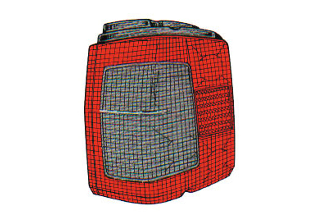 Fanale Posteriore Destro-Con Portalampada Per Fiat Tipo (FT1354053)