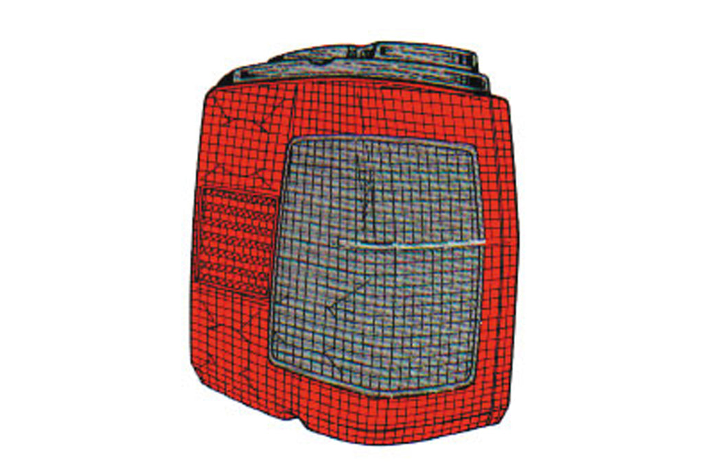 Fanale Posteriore Sinistro-Con Portalampada Per Fiat Tipo (FT1354054)