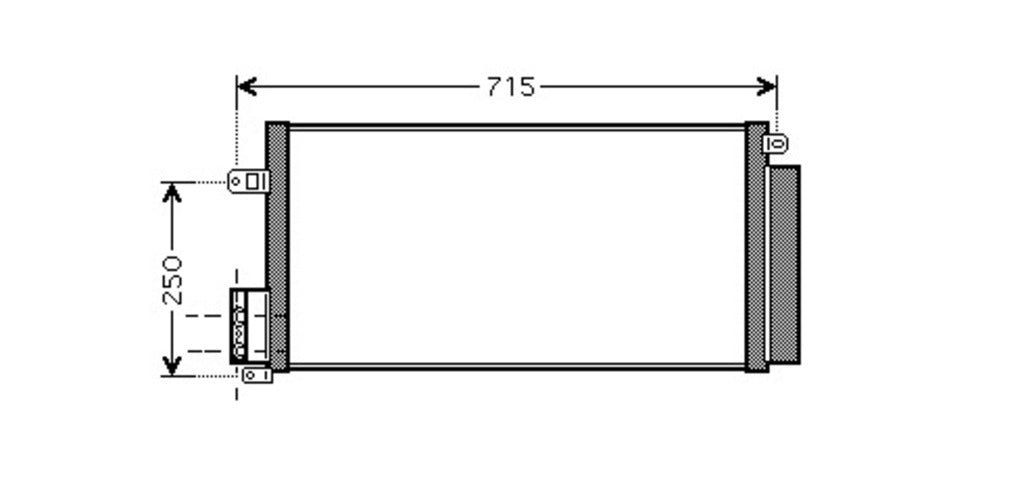 Condensatore Per Fiat Bravo - Brava (FT137C001)