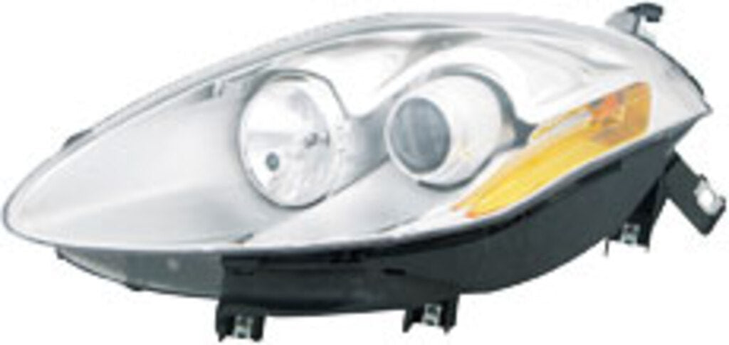 Proiettore Sinistro H1+h1-Elettrico-Cromato-Con Motore Per Fiat Bravo (FT1384904)