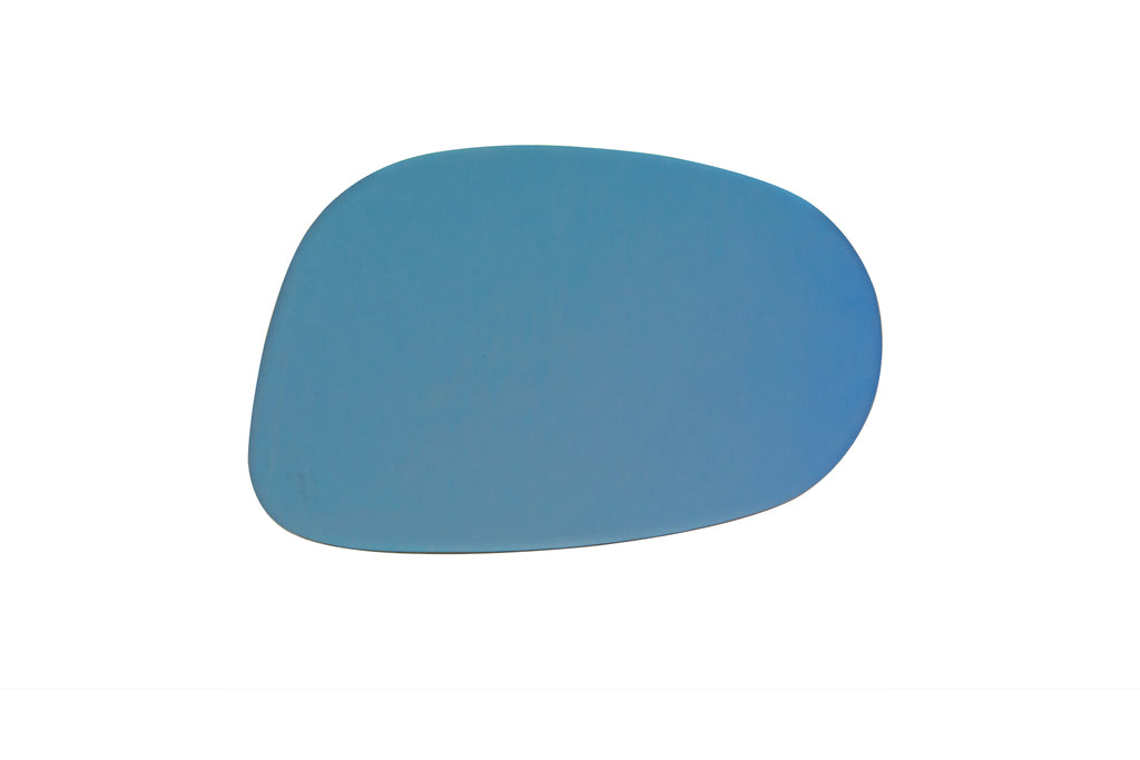 Piastra Specchio Sinistra-Termica-Convessa-Blu Per Fiat Bravo (FT1387504)