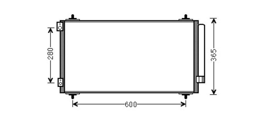 Condensatore Per Fiat Ulysse Ii (FT152C001)