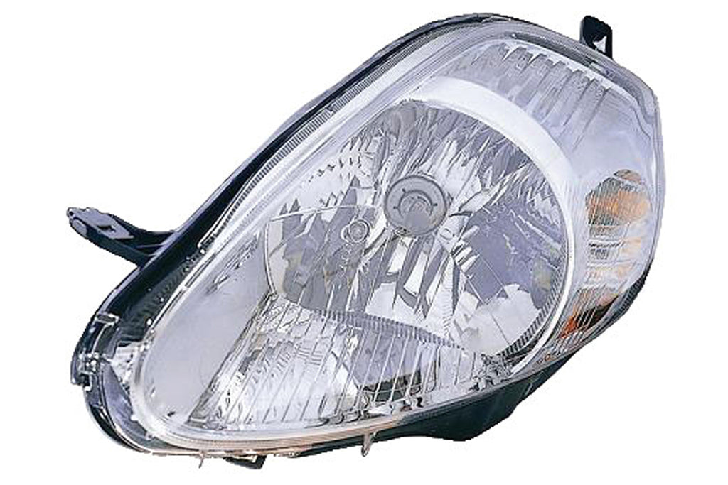 Proiettore Sinistro H4-Elettrico-Cromato-Con Motore Mod. > 08 Per Fiat Grande Punto (FT3424804)