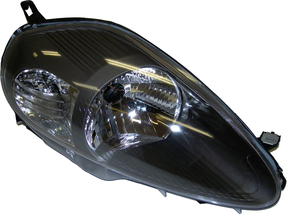 Proiettore Destro H4-Elettrico-Con Motore-Grigio Scuro Mod. 08 > Per Fiat Grande Punto (FT3424833)