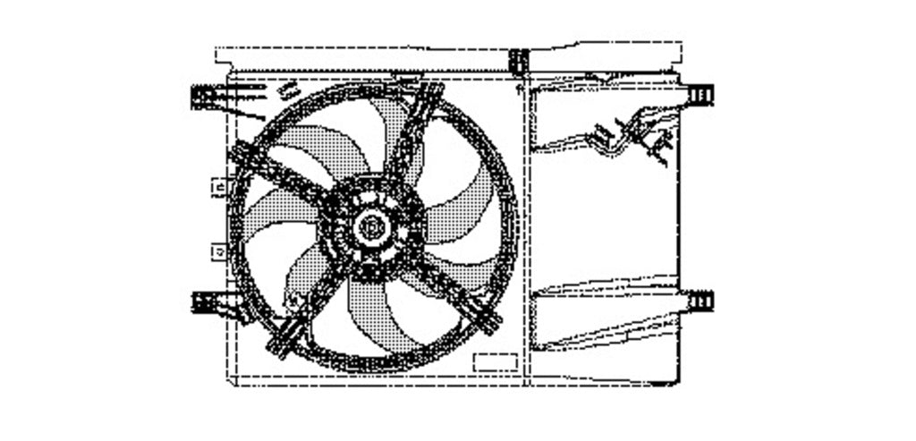 Ventola Per Fiat Grande Punto (FT342F005)