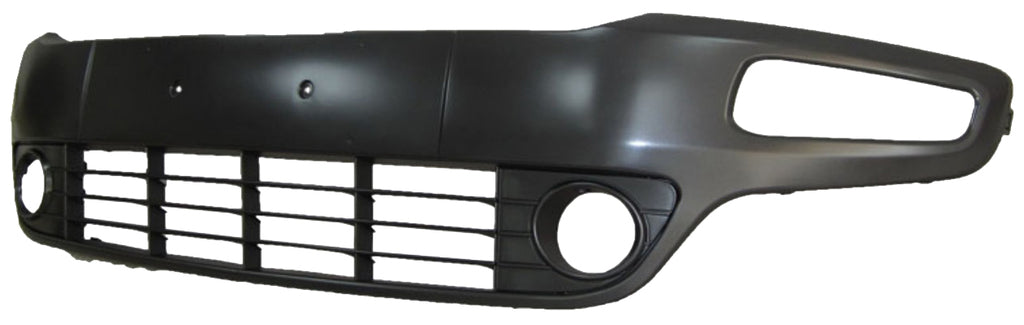 Griglia Centrale Paraurti Anteriore-Grigio Scuro-Con Sede Fendi Per Fiat Punto Evo (FT3442145)