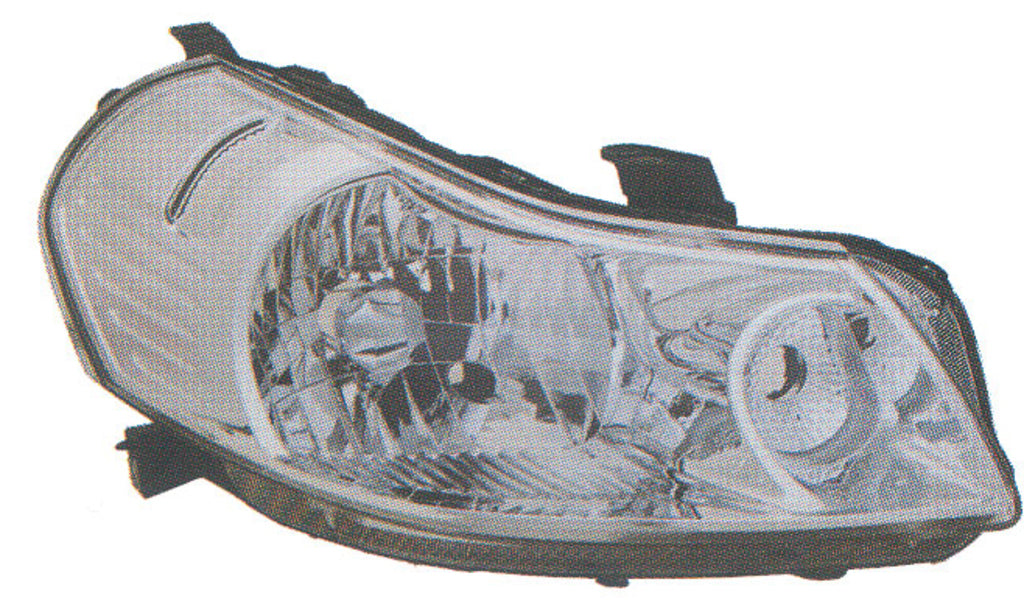 Proiettore Destro H4-Elettrico-Con Motore Per Fiat Sedici (FT3604813)