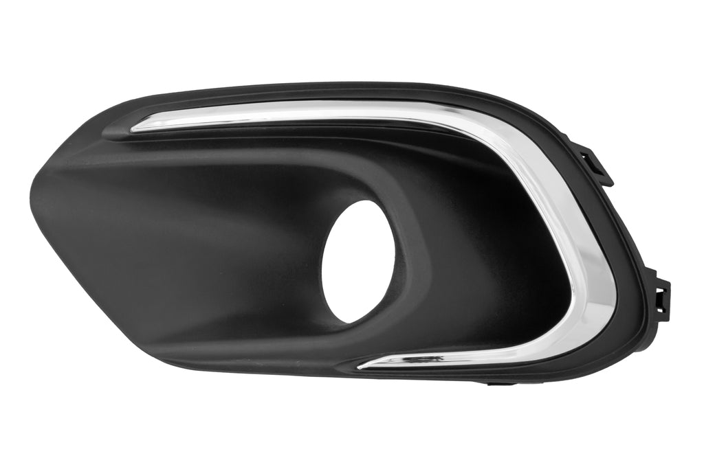 Griglia Sinistra Paraurti Anteriore-Nera-Con Sede Fendi-Con Modanatura Cromata Mod. 5 Porte Per Fiat Tipo (aegea) (FT4482114)