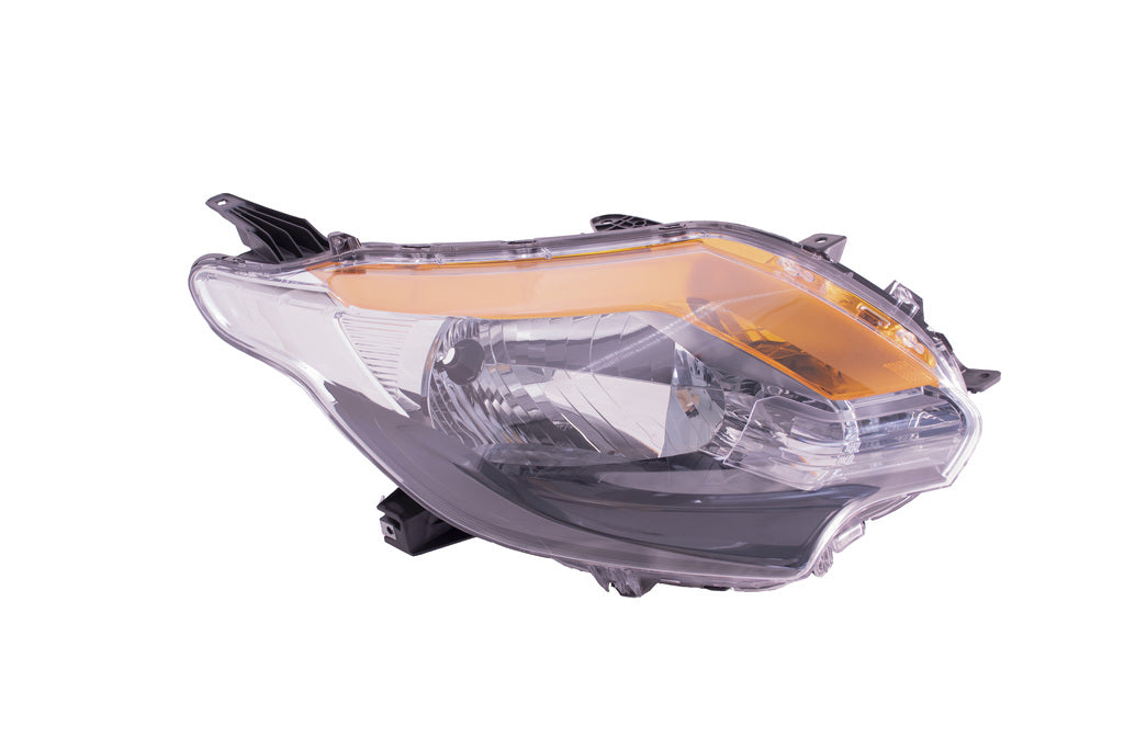 Proiettore Destro H4-Elettrico-Nero-Con Motore Per Fiat Fullback (FT8244923)