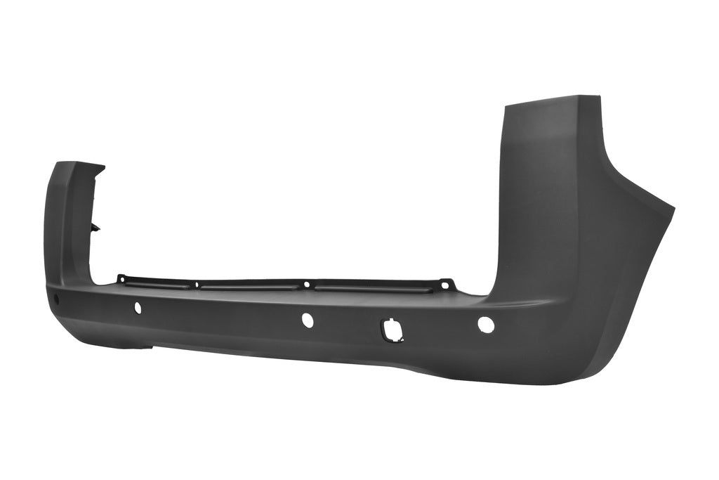 Paraurti Posteriore-Nero-Con Fori Pdc Mod. Portellone-Natural Power Per Fiat Qubo (FT8601084)