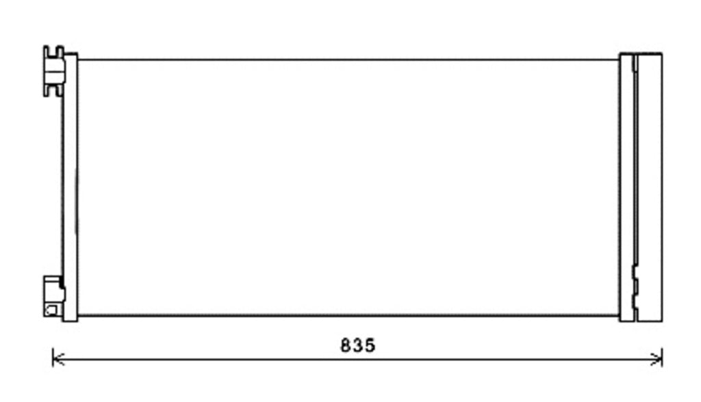 Condensatore Per Fiat Talento (FT900C001)